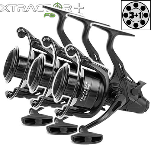 Carrete Sonik Xtractor+ FS 6000 con freno libre (x3)