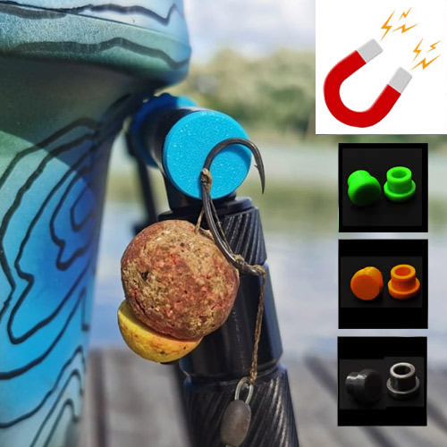 Magnetic Bait Boat Pod Caps (Pair)