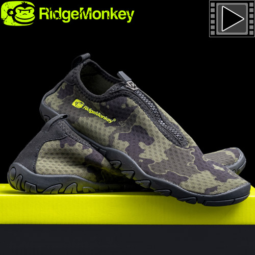 Chaussures RidgeMonkey Apearel Dropback Aqua Shoes Camo
