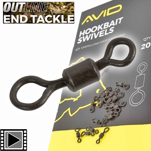 Avid Carp Hookbait Swivel (per 20)