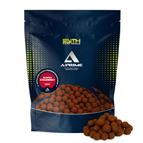 Bouillettes Faith A-Prime Strawberry Scopex 20mm 5kg