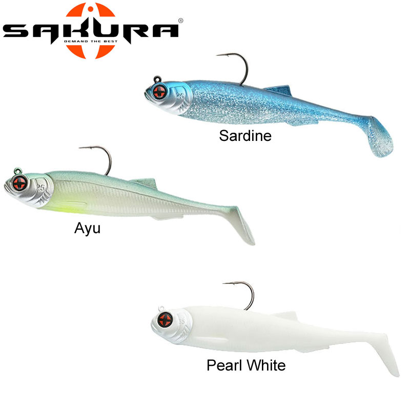 Leurre Sodium Shad 120 Sakura 120mm Jighead 25g