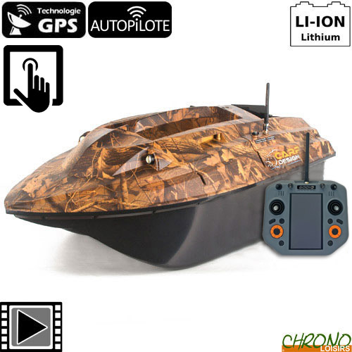 Barco cebador carp design v80 gps – Chrono Carpa ©