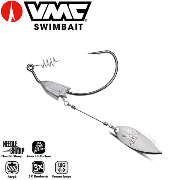 Hameçon Texan Mystic VMC 7346 Heavy Duty Bladed Swimbait