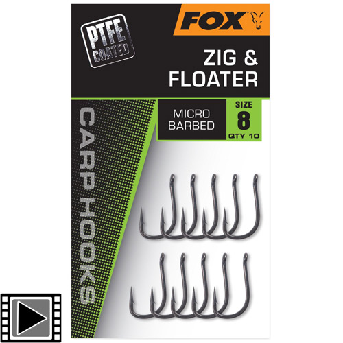 Hameçon Fox Zig & Floater (par 10)