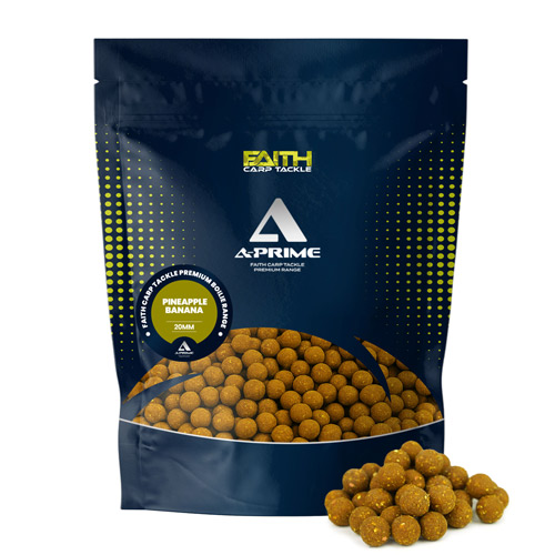 Bouillettes Faith A-Prime Pineapple Banana 20mm 5kg