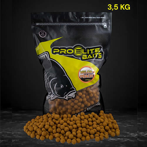 Boilies Pro Elite Baits Melon & Peach 14mm 3,5kg