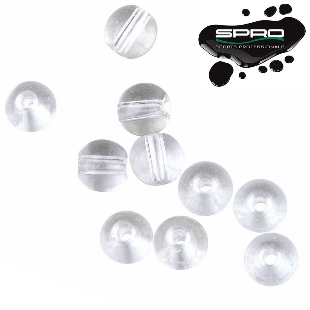 Perles RND Glass Beads Spro Clear Diamond 