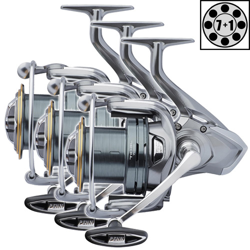 Moulinet Penn Tidal 8000 Long Cast (les 3)