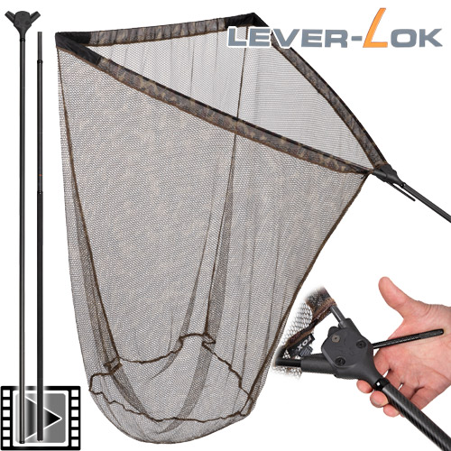 Epuisette Fox Lever-Lok Landing Net 42'' manche 2 parties