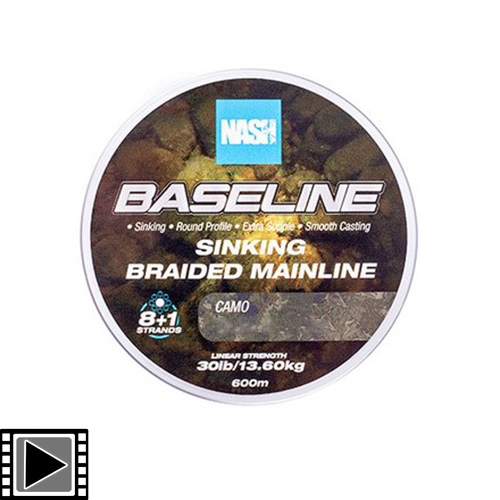 Nash Baseline Sinking Braid Camo 600M