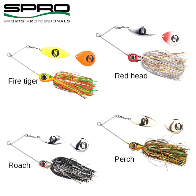 Leurre Iris Ambush Spro Spinnerbait RH 18cm 28g