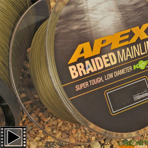 Korda Apex Braided Mainline 1200m