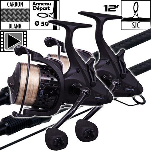 Ensemble Starbaits D-Scover 50mm 12' 3.5lbs CX 5000 FS (les 2)