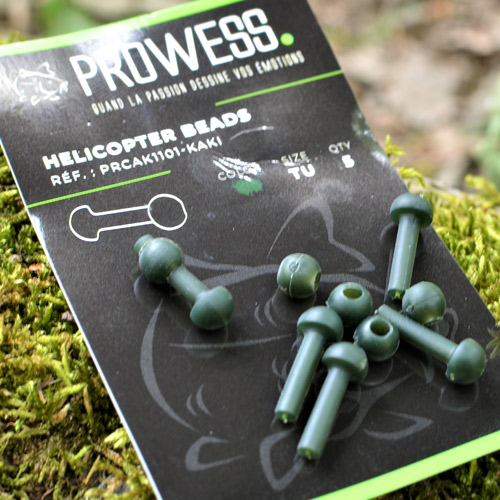 Prowess Khaki Helicopter Bead (per 5)