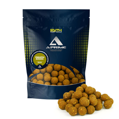 Bouillettes Faith A-Prime Pineapple Banana 16mm 1kg