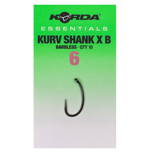 Hameçon Korda Essentials Kurv X Sans Ardillon (par 10)