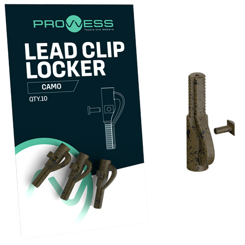 Clip Plomb Prowess Lead Clip with Locker Camo (par 10)
