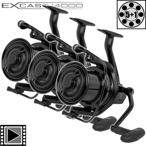 Moulinet Avid Carp Ex-Cast 14000 (les 3)