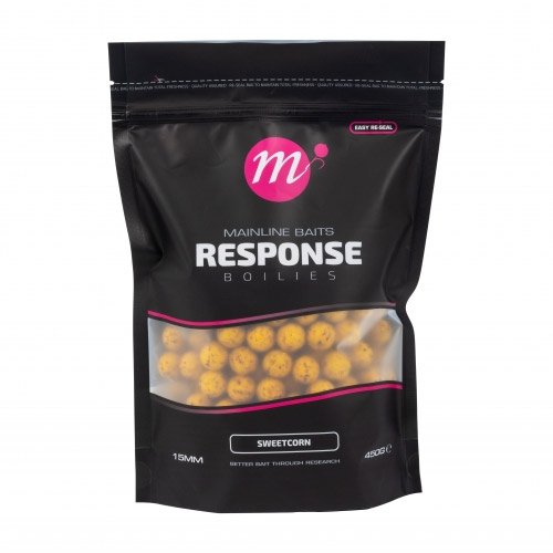 Mainline Response Boilies Sweetcorn 15mm 450g