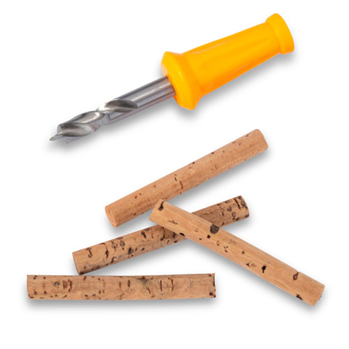 Forêt à Tiger Anaconda Bait Drill Kit & Cork Sticks 6mm