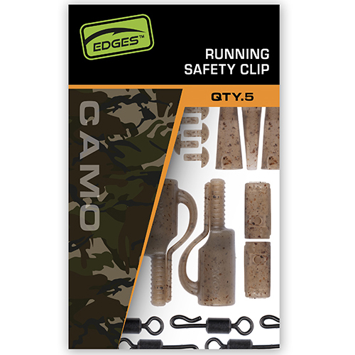 Kit Montage Fox Edges Camo Running Safety Clip (par 5)