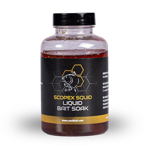 Booster Nash Scopex Squid Liquid Bait Soak 250ml