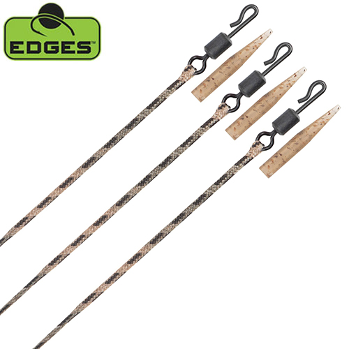 Montage Fox Edges Camo Submerge Leaders 40lbs (par 3)