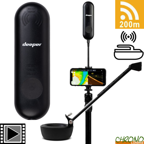 Deeper wifi range extender kit for bait boat Chrono Carpe