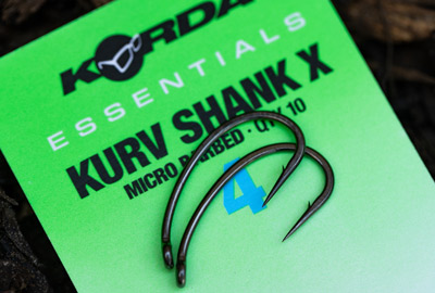 Hameçon Korda Essentials Kurv X (par 10) - description 01