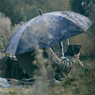 Parapluie Korda Compac Umbrella Dark Kamo - description 10