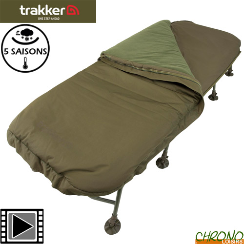 Bed chair trakker rlx system 8 pieds 5 saisons Chrono Carpe