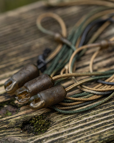 Kit Montage Fox Edges Camo Heli-Clip 50lbs Leadcore (par 3) - description 02