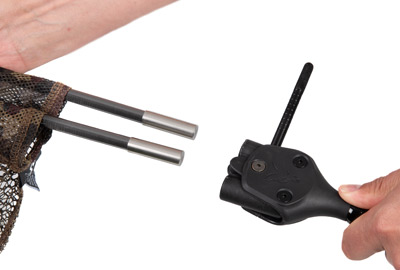 Epuisette Fox Lever-Lok Landing Net 42'' manche 2 parties - description 07