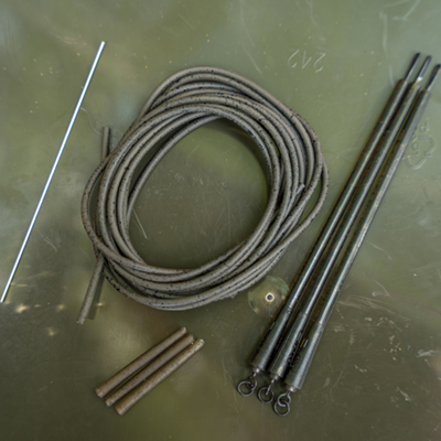 Kit Montage Avid Carp Outline Bag Stem Tungsten Tubing RS (par 3) - description 04