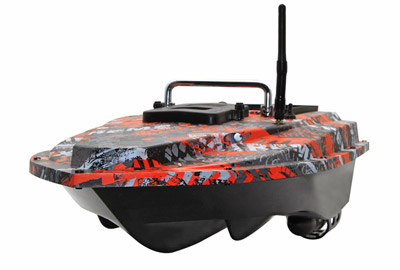 Barco Isco CCarp Flash Boat GPS Black & Red - description 01
