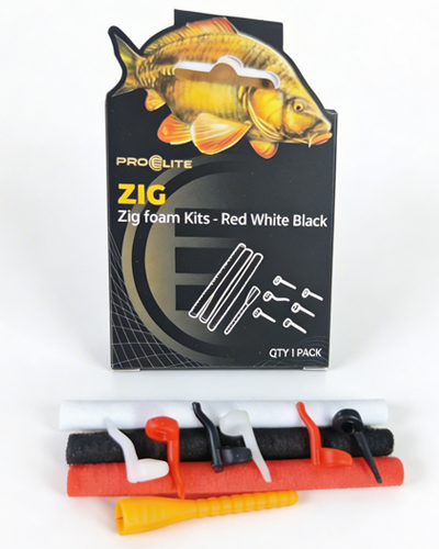 Kit Zig Rig Pro Elite avec Bâtonnets (Rouge. Blanc. Noir) - description 01