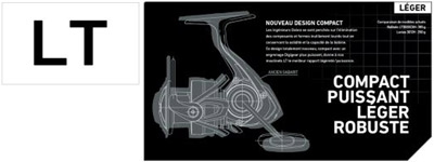 Ensemble Daiwa Black Widow XT 10' 3.5lbs BR LT 5000C (les 4) - description 19
