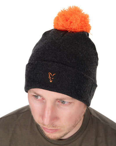 Bonnet Fox Collection Bobble Black/Orange - description 04
