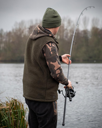 Gilet sans Manches Fox Olive Sherpa Hybrid - description 07