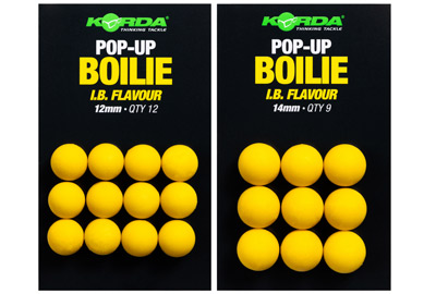 Bouillette Korda Plastic Pop Up IB Yellow 14mm (par 9) - description 04