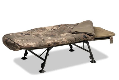 Bed Chair Nash Indulgence Junior SS Camo 4 pieds 4 saisons - description 02