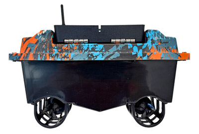 Bateau Amorceur CCarp Flash Boat Blue & Orange - description 06