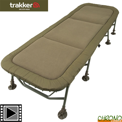Bed chair trakker rlx 8 pieds Chrono Carpe