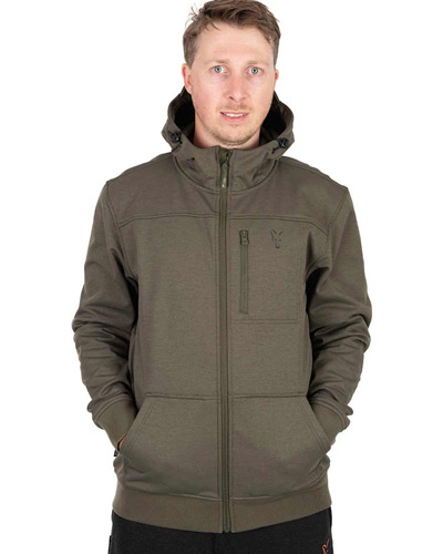 Fox Collection Soft Shell Jacket Green Black Chrono Carp