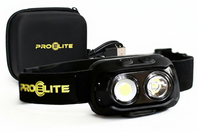 Lampe Frontale Pro Elite 700 Lumens à Détecteur de Mouvement - description 01