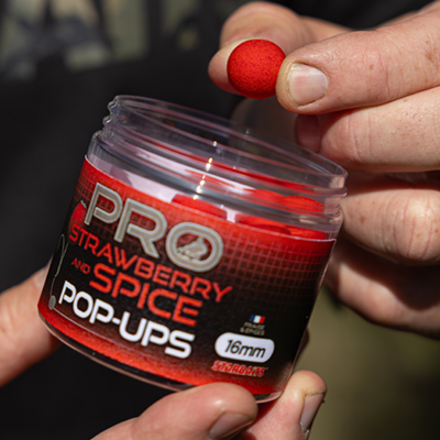 Pop Ups Starbaits Probiotic Strawberry & Spice 16mm 50g - description 02