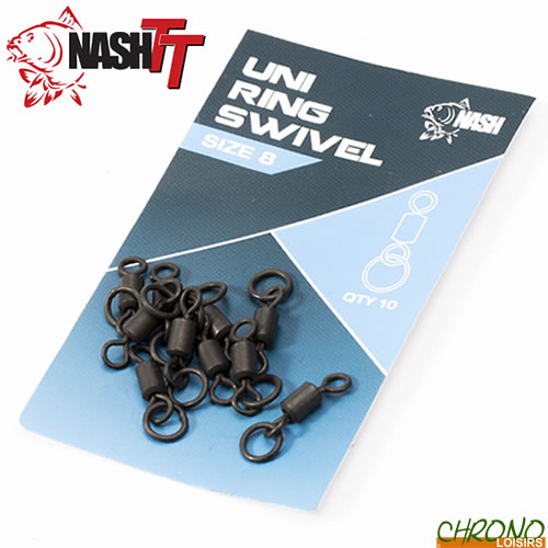 Timcryxient Lot De 10 émerillons Flexibles Noir Mat Pour Pêche à La Carpe, Taille 11, Acier Inox Timcryxient Lot De 10 émerillons Flexibles Noir Mat Pour Pêche à La Carpe, Taille 11, Acier Inox