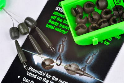 Korda No Trace Beads (25-Pack) For Naked Chod, Safety & Leadcore Systems