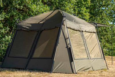 Abri Nash Bank Life Gazebo Plus (Abri + Surtoile Skull Cap) - description 20